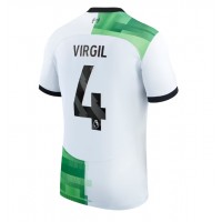 Muški Nogometni Dres Liverpool Virgil van Dijk #4 Gostujuci 2023-24 Kratak Rukav